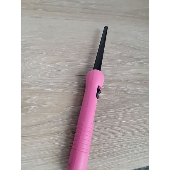Herstyler‎ Baby Curl Pink Compact Ceramic Heat Barrel Teflon Wand - Picture 3 of 7